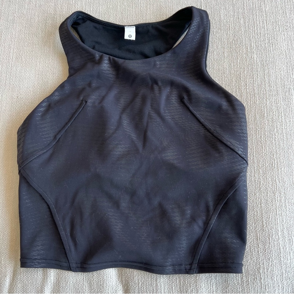 Lululemon Align Black crop top